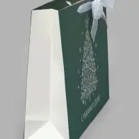 Подарочный пакет &laquo;Новый год&raquo; с лентой 3, 40 &times; 31 &times; 11,5 см