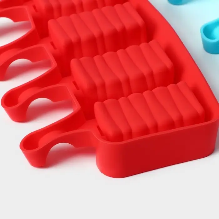 Набор форм для мороженого Доляна &laquo;Венеция&raquo;, 3 шт., силикон, 19&times;11 см