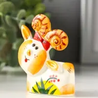 Статуэтка фарфоровая &laquo;Фигурка: Овечка Лето&raquo;, 8 см