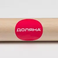 Скалка деревянная Доляна, 24 см, прямая