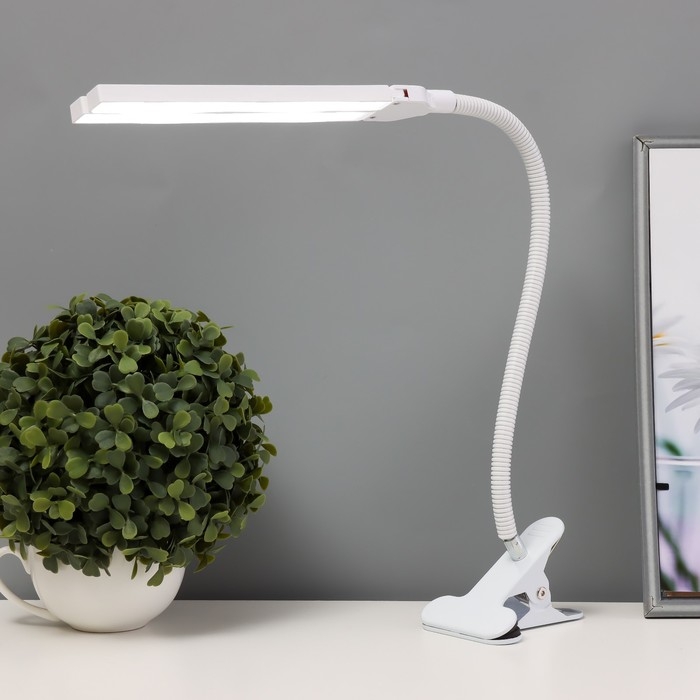 Настольная лампа  Настольная лампа "Семи" LED 5Вт 6000К белый 7,5х10,5х65 см