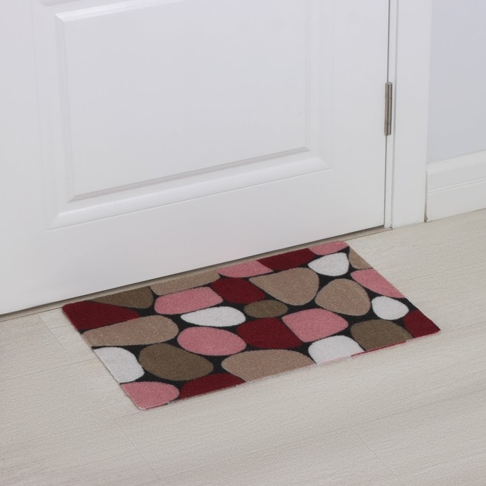 Коврик придверный влаговпитывающий Доляна, без окантовки, 37×58 см Коврик придверный влаговпитывающий Доляна, без окантовки, 37×58 см