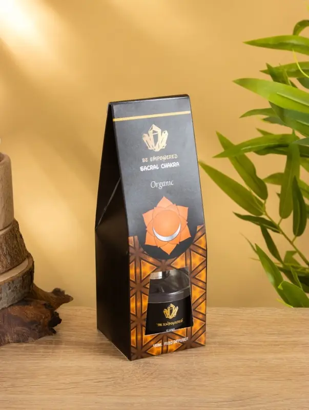 Диффузор ароматический Svadhisthana сакральная чакра 100 мл 7х7х21 см