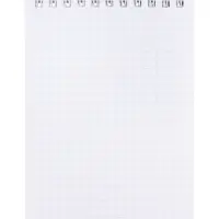 Блокнот А6, 40 листов в клетку, Floral notebook, на гребне, МИКС