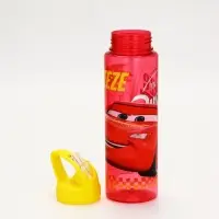 Бутылка пластиковая с трубочкой-непроливайкой &laquo;Машинка&raquo;, 750 мл