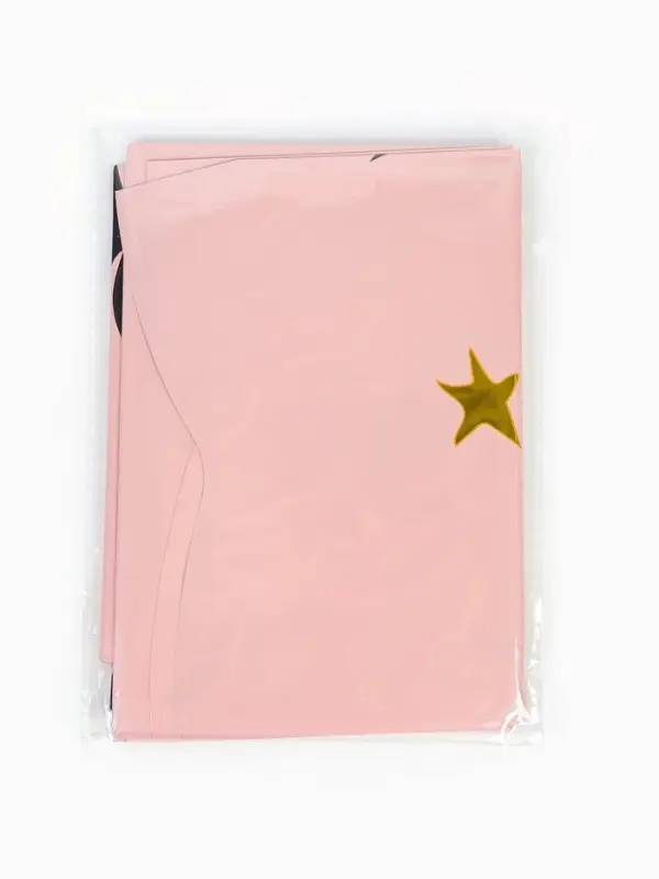 Воздушный шар фольгированный 18" "Кошечка-принцесса" цвет розовый, набор 5 шт