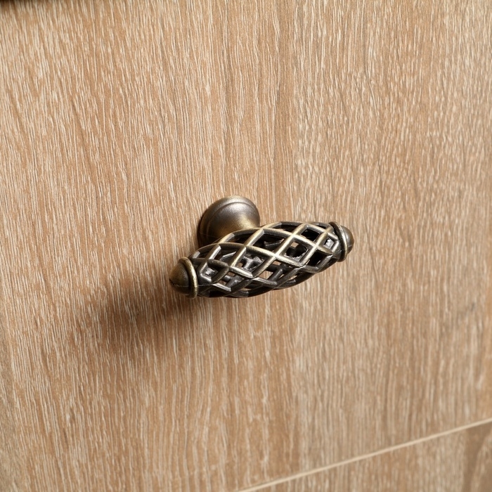 Ручка кнопка ТУНДРА PK039AB, цвет бронза, 8 шт TMP Ручка кнопка ТУНДРА PK039AB, цвет бронза, 8 шт TMP