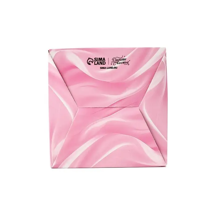 Складная коробка под один капкейк «Шёлк», 9 х 9 х 11 см Складная коробка под один капкейк «Шёлк», 9 х 9 х 11 см