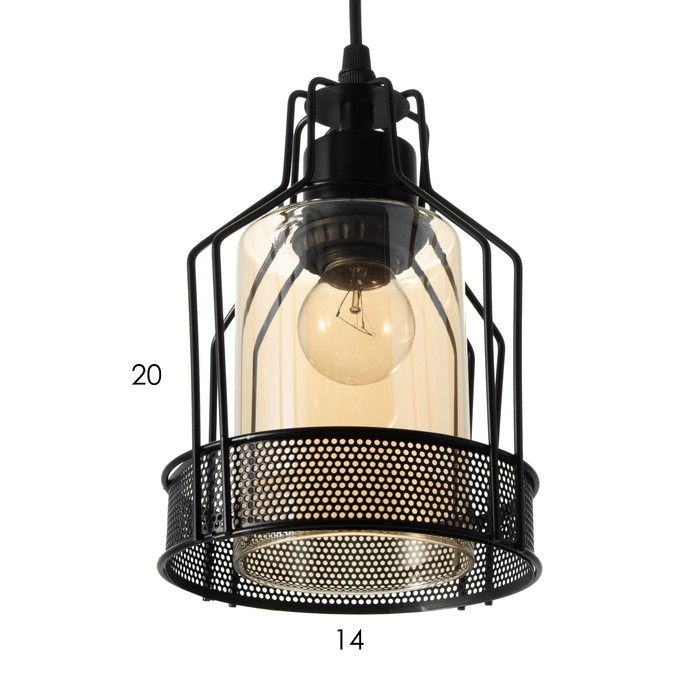 Светильник BayerLux 2103/1BK E27 40Вт черный 13х13х100 см Светильник BayerLux 2103/1BK E27 40Вт черный 13х13х100 см