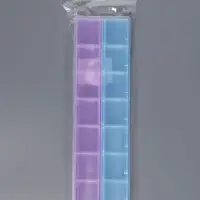 Органайзер для хранения мелочей, 14 ячеек, 21.5&times;6.5&times;2.3 см, МИКС