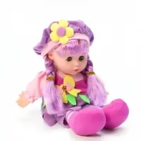 Мягкая игрушка &laquo;Кукла&raquo;, 31 см, звуковые эффекты, в платье