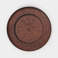 Набор 2 шт Тарелка &laquo;Гладкий&raquo;, 2,5х25х25 см