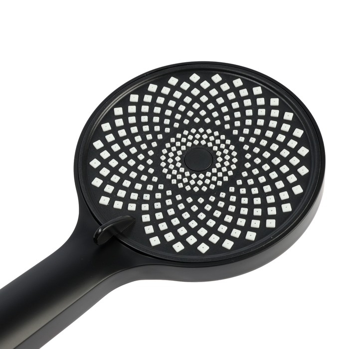 Набор леек для душа ZEIN Z3556, верхняя на шарнире d=22 cм, ручная 3 режима d=12 cм, черная Набор леек для душа ZEIN Z3556, верхняя на шарнире d=22 cм, ручная 3 режима d=12 cм, черная