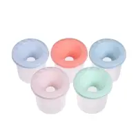 Стакан - непроливайка для рисования Calligrata &laquo;Прованс&raquo;, 200 мл, пастельный МИКС