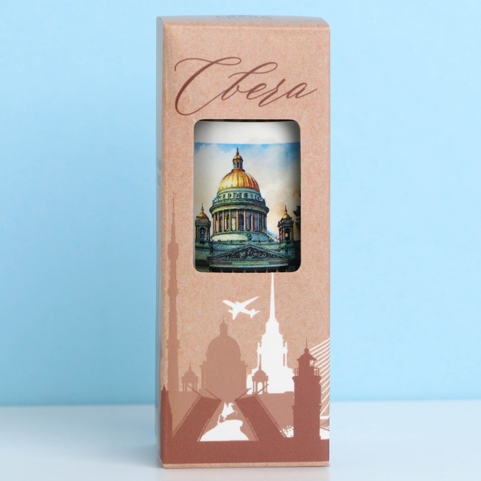 Свеча в колбе «Санкт-Петербург», 8 х 3 см Свеча в колбе «Санкт-Петербург», 8 х 3 см