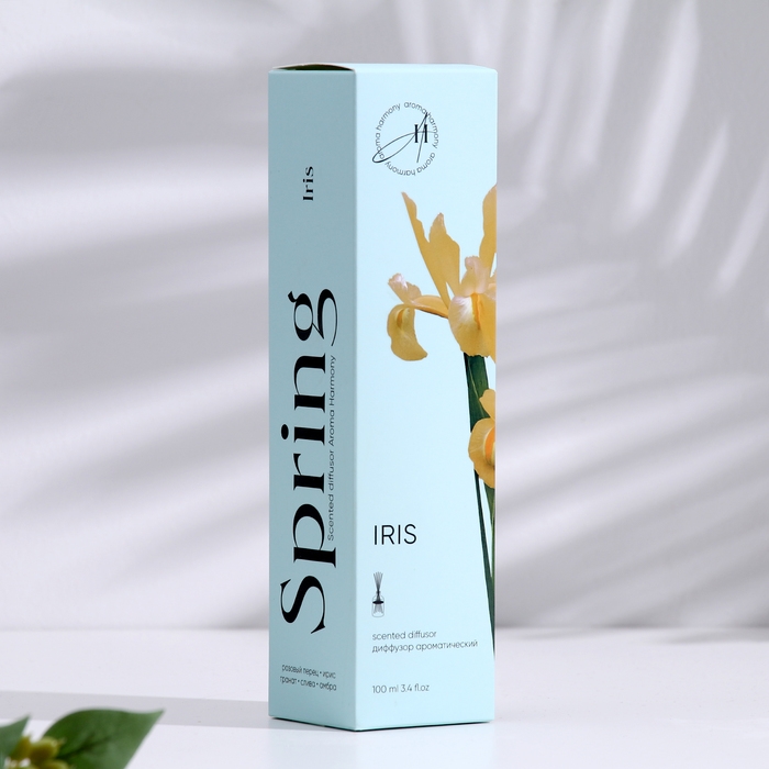 Диффузор ароматический, Диффузор ароматический, "Iris", ирис, 100 мл