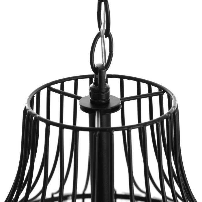 Люстра BayerLux  Люстра BayerLux "Грелин" Е27 40Вт черный 30х30х70 см