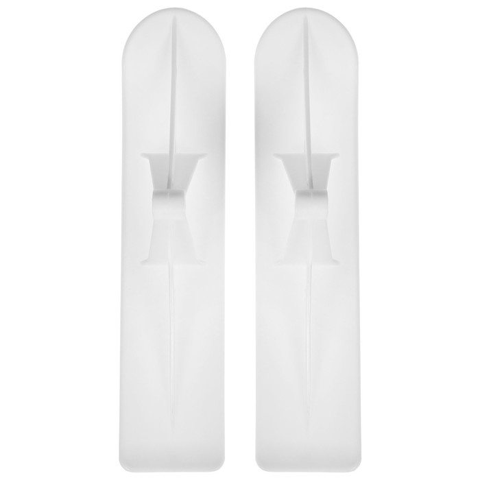 Лыжи для самокатов-снегокатов GRAFFITI, пара, цвет белый Лыжи для самокатов-снегокатов GRAFFITI, пара, цвет белый