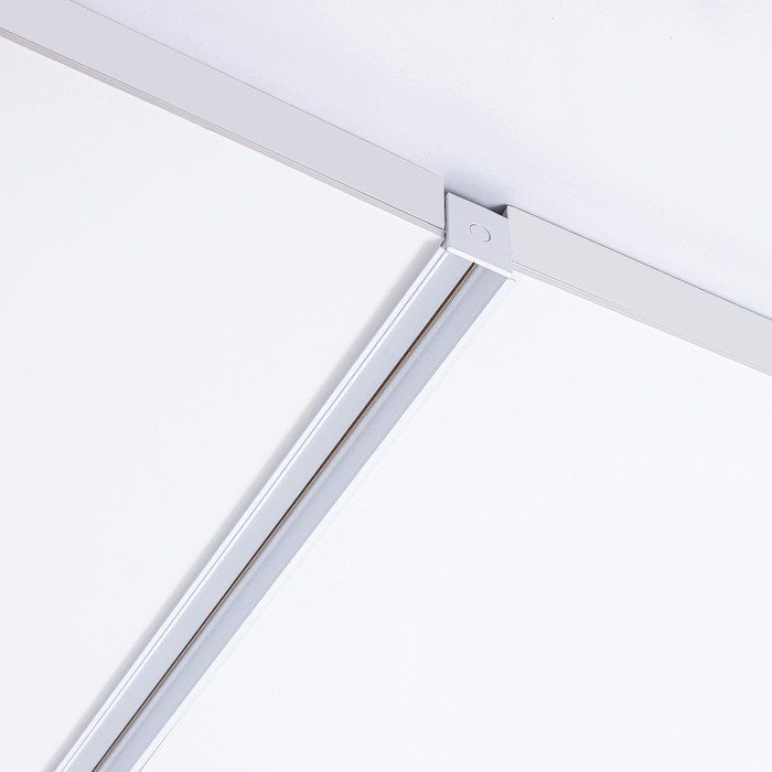 Шинопровод встраиваемый магнитный трековый ULTRA Шинопровод встраиваемый магнитный трековый ULTRA "Слим-100" 2жильный белый 100 см