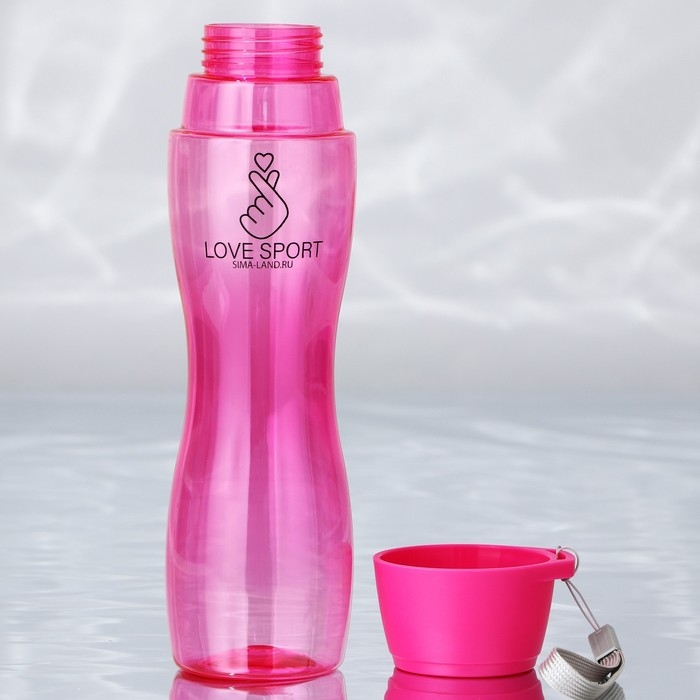 Бутылка для воды Love sport, 460 мл Бутылка для воды Love sport, 460 мл