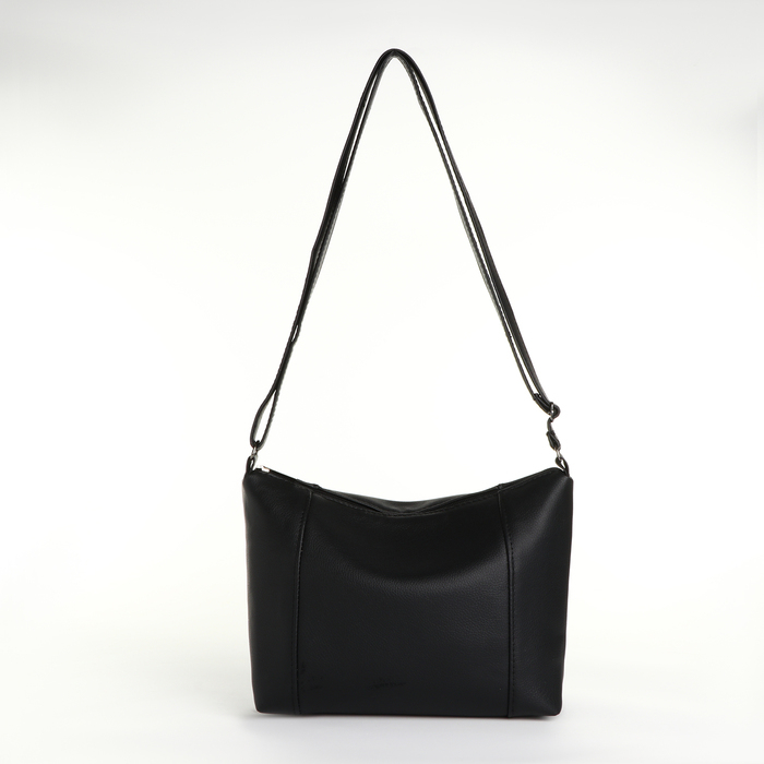 Сумка кросс-боди на молнии, цвет чёрный Сумка кросс-боди на молнии, цвет чёрный