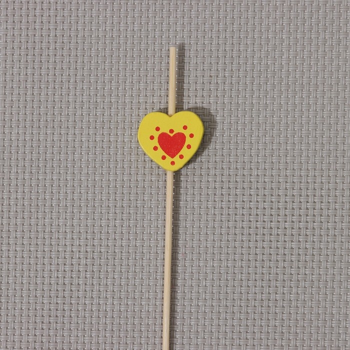 Шпажки Доляна «Сердце»,12 см, набор 25 шт, цвет МИКС Шпажки Доляна «Сердце»,12 см, набор 25 шт, цвет МИКС