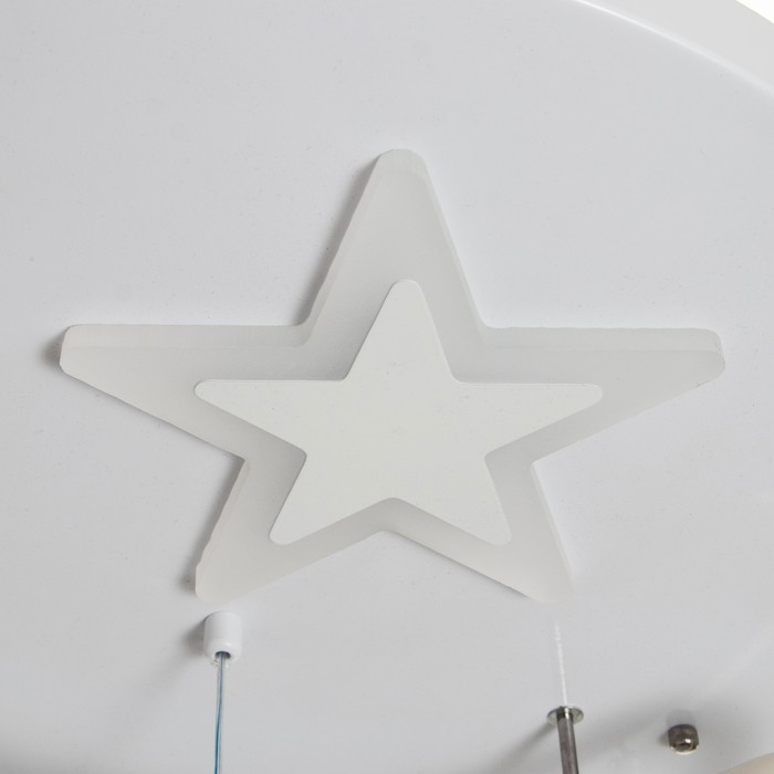 Люстра Люстра "Звездная" LED 44Вт 4000К белый 50х50х30 см BayerLux