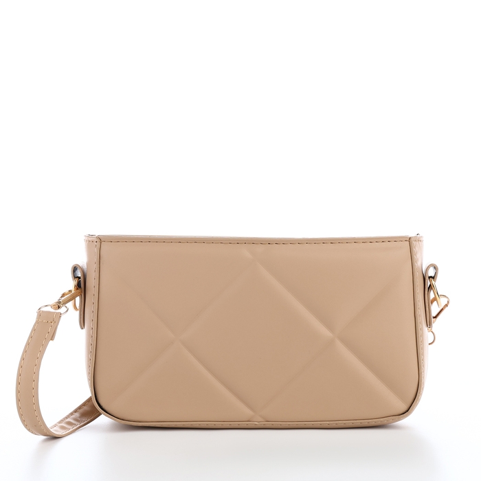 Сумка кросс-боди на молнии, цвет бежевый Сумка кросс-боди на молнии, цвет бежевый