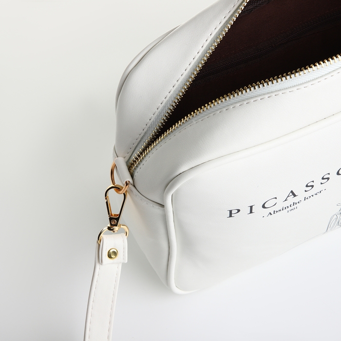 Сумка женская через плечо TEXTURA, маленького размера, цвет белый