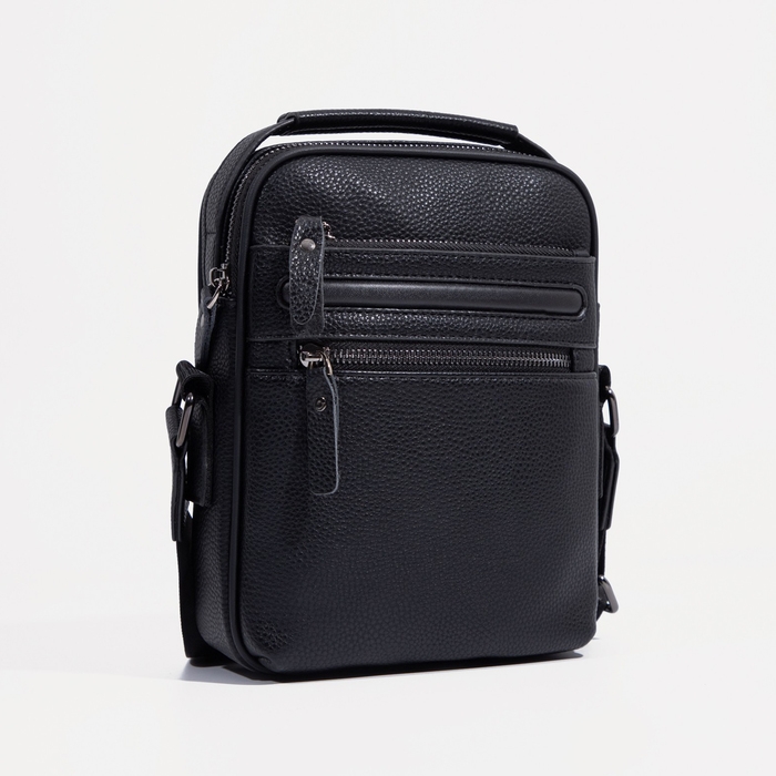 Сумка мужская, цвет чёрный Сумка мужская, цвет чёрный