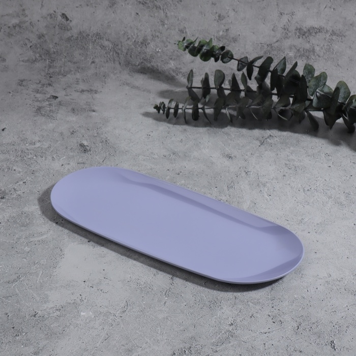 Подставка для хранения косметических принадлежностей, нержавеющая сталь, 22,9 × 9,7 × 0,7 см, цвет сиреневый Подставка для хранения косметических принадлежностей, нержавеющая сталь, 22,9 × 9,7 × 0,7 см, цвет сиреневый