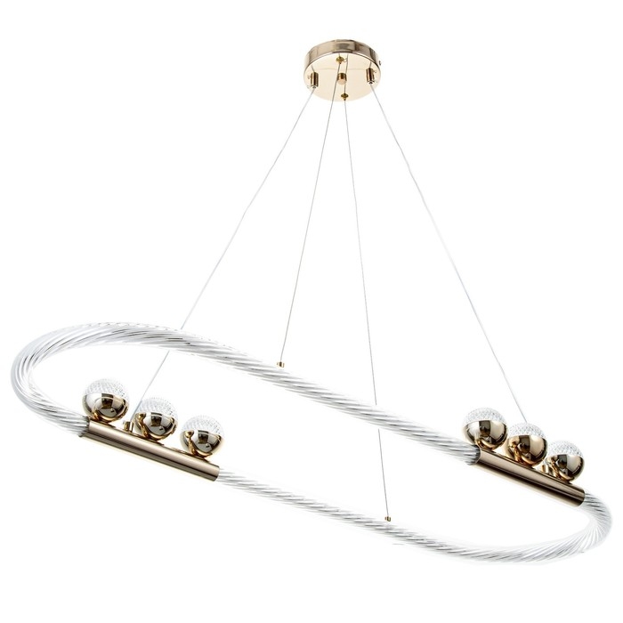 Светильник Светильник "Джерристо" LED 86Вт золото 90х29,5х9-100 см BayerLux