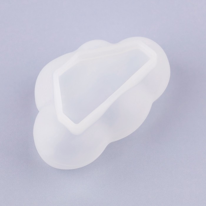 Молд «Облако», силикон, 8×5×3,5 см, прозрачный Молд «Облако», силикон, 8×5×3,5 см, прозрачный