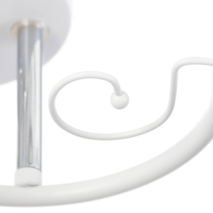 Люстра Люстра "Либи" 3х60Вт Е27 Белый 54х54х24см