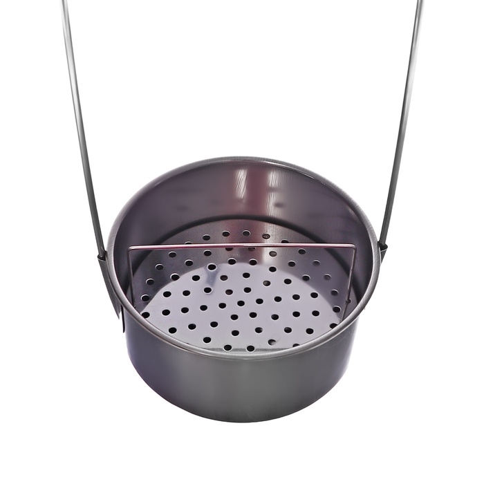 Кистемойка для художественных кистей, металлическая, с держателем, высота 4,9 см Кистемойка для художественных кистей, металлическая, с держателем, высота 4,9 см