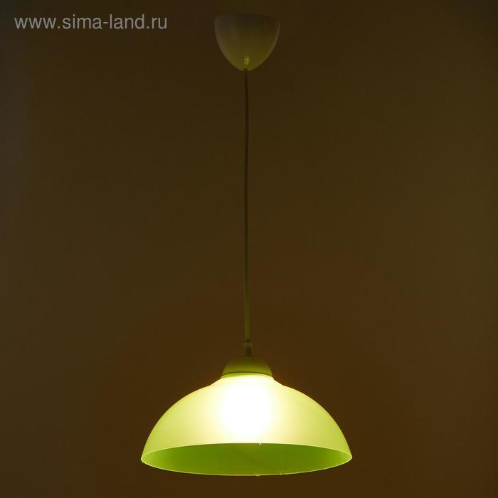 Люстра BayerLux 2211/1 1х15Вт Е27 салатовый d=29 см, h=60 см