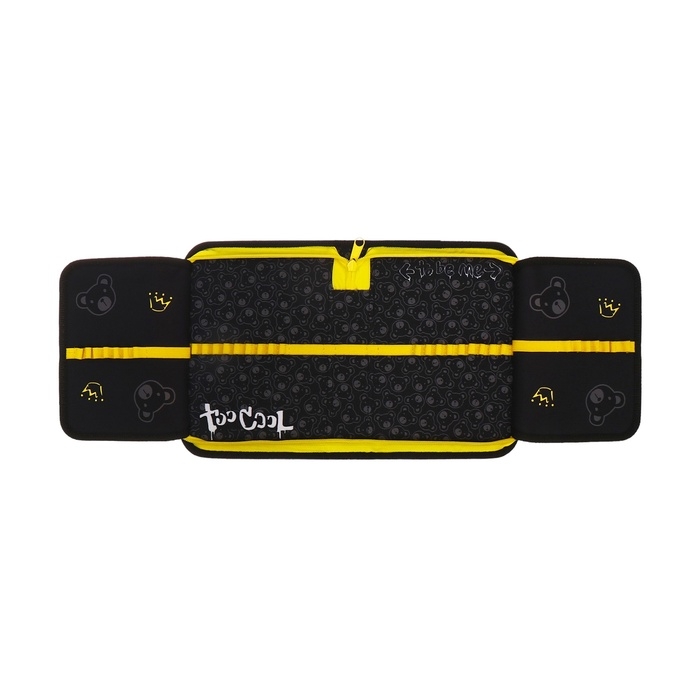 Пенал 1 секция, 140 х 200 х 40 мм, 2 откидные планки, тканевый, ПКТ 09-20 Пенал 1 секция, 140 х 200 х 40 мм, 2 откидные планки, тканевый, ПКТ 09-20 "Мишка Кря"