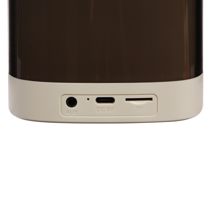 Мини караоке-система T7, 5 Вт, микрофон, 1800/800мАч, Jack 3.5, Type-С, RGB, бежевая Мини караоке-система T7, 5 Вт, микрофон, 1800/800мАч, Jack 3.5, Type-С, RGB, бежевая
