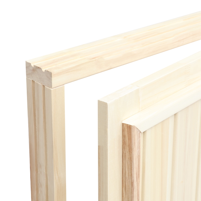 Дверь для бани и сауны Дверь для бани и сауны "Эконом", ЛИПА 180×80см