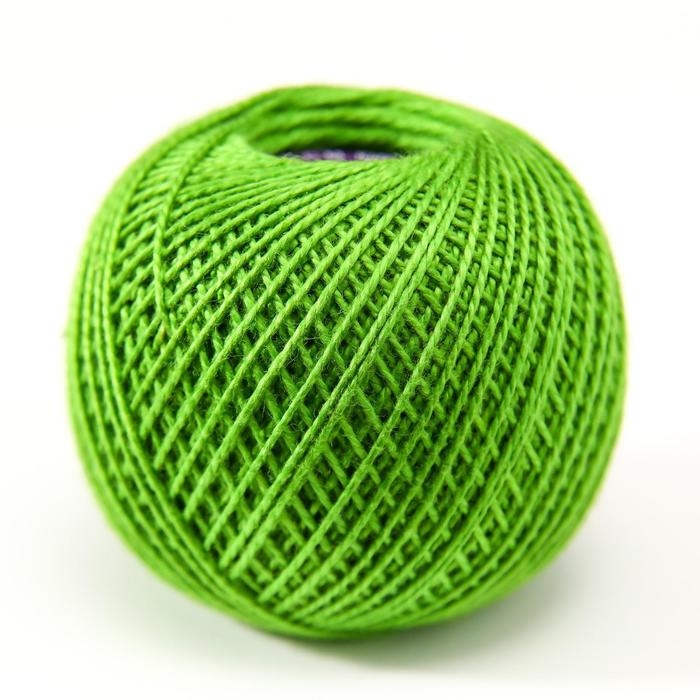 Нитки вязальные Нитки вязальные "Ирис" 150м/25гр 100% мерсеризованный хлопок цвет 3908