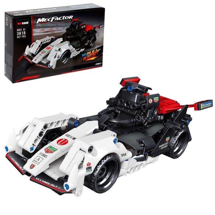 Конструктор &laquo;Формула&raquo;, инерционный, 247 деталей