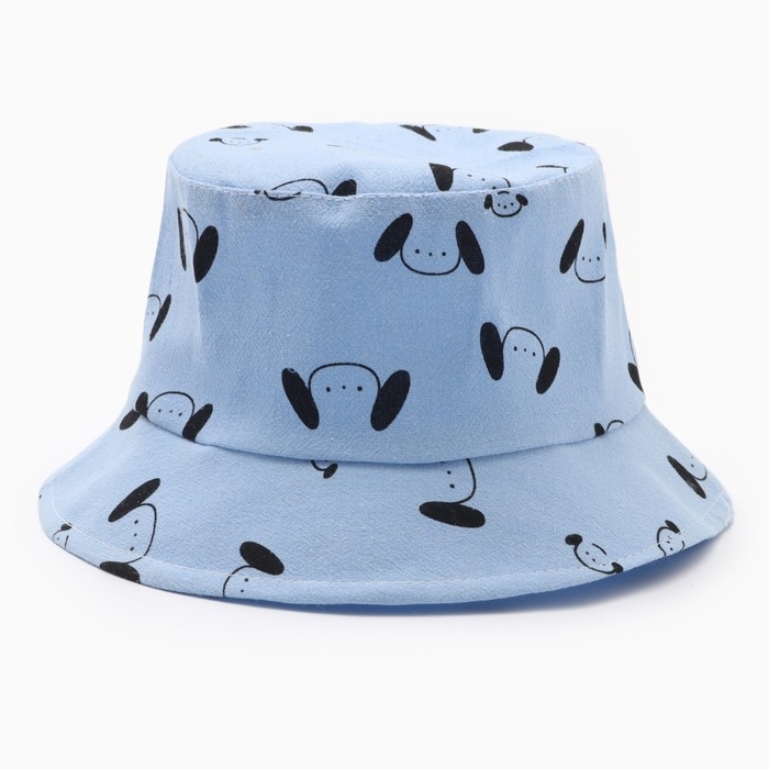 Панама детская Панама детская "Мордочки" MINAKU, цв,голубой , р-р 48-50