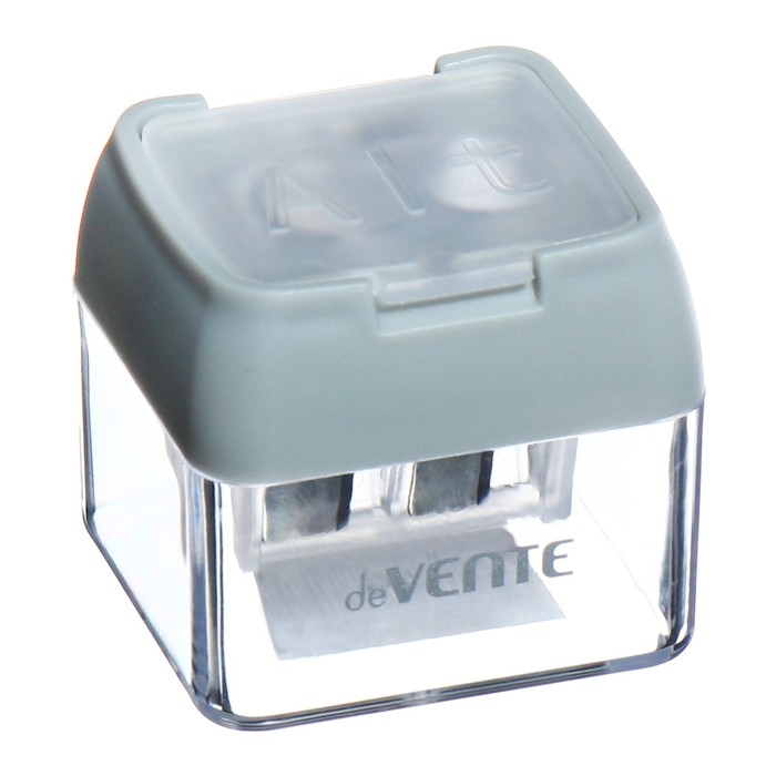 Точилка 2 отверстия с контейнером deVENTE Keyboard Keys, МИКС Точилка 2 отверстия с контейнером deVENTE Keyboard Keys, МИКС