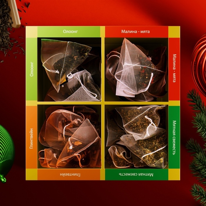 Подарочный набор  Подарочный набор "Сани", 24 пирамидки