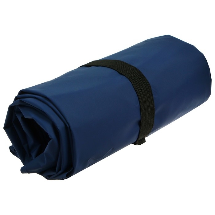 Коврик туристический maclay, надувной, 190х58х5 см, цвет синий Коврик туристический maclay, надувной, 190х58х5 см, цвет синий