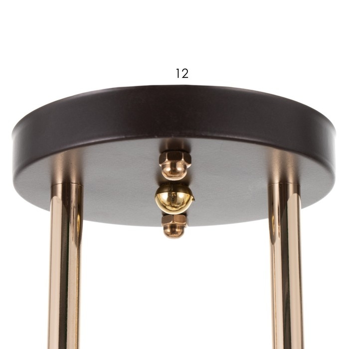 Люстра 2176/3 E27 40Вт кофе-золото 50х26х22 см BayerLux