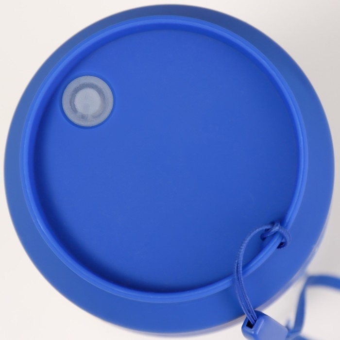 Ночник Ночник "Фоси" LED 5 режимов от батареек 3хААА бело-синий 6,5х6,5х11,5 см