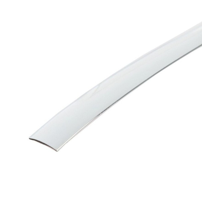 Профиль декоративный TORSO, 15 мм, рулон 13 м, хром Профиль декоративный TORSO, 15 мм, рулон 13 м, хром