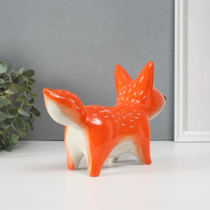 Копилка керамика  Копилка керамика "Рыжая лисичка" 26,5х7,7х14,9 см