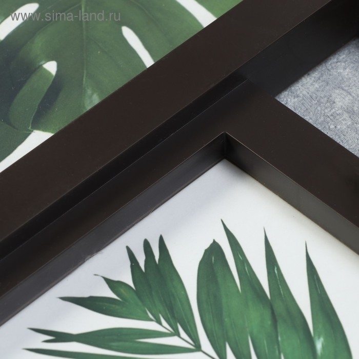 Фоторамка-Коллаж Фоторамка-Коллаж "Прелесть" на 4 фото, венге (пластиковый экран)